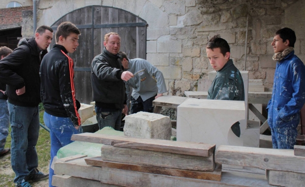 Fourmies: A la restauration du château de Porteo