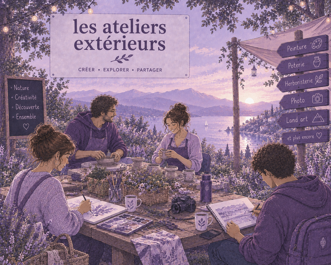 Les ateliers extérieurs